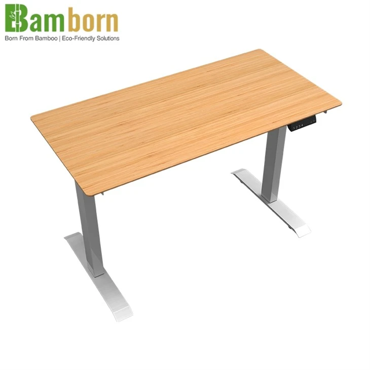 Bureau debout en bambou