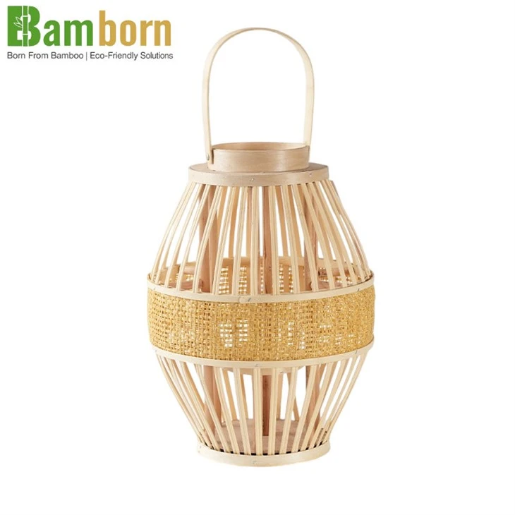 Lanternes décoratives en bambou